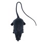 Rata decoracion halloween 13 cm latex