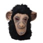 Careta chimpance con pelo mascara mono