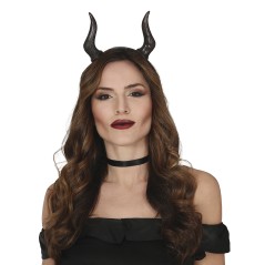 Cuernos demonia negro
