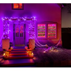 Carteles halloween tapiar ventana 70x13 cm 4 udsEl Informal Santander