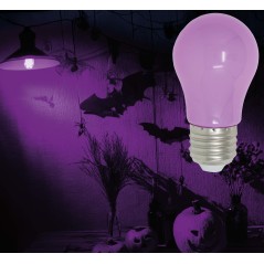 Bombilla Morada 5 w para decoracion halloween-El Informal Halloween