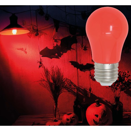 Bombilla Roja 5 w para decoracion halloween-El Informal Halloween