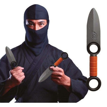 Cuchillo Kunai ninja 18 cm juguete-Tus Disfraces Baratos