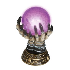 Bola bruja pitonisa en ceramica con luz-El Informal Halloween