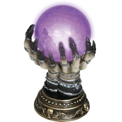 Bola bruja pitonisa en ceramica con luz