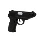 Pistola con silenciador 25 cm juguete