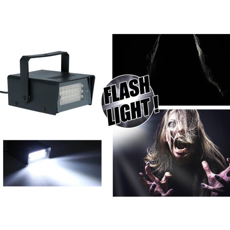 Foco luces flash intermitentes 35 w 12x8x5 cm-El Informal Halloween