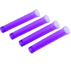 Probetas moradas para decoracion halloween 4 uds 14 cm-El Informal