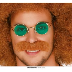 Gafas verdes redondas hippie-El Informal Santander