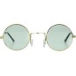 Gafas verdes redondas hippie