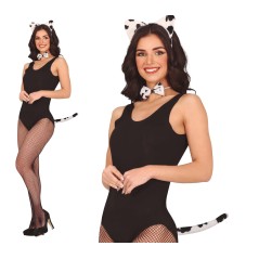 Conjunto dalmata 3 piezas diadema cola pajarita-El Informal Santander