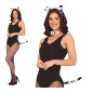 Conjunto dalmata 3 piezas diadema cola pajarita