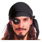 Pañuelo pirata negro