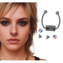 Piercing falso nariz-El Informal Santander