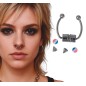 Piercing falso nariz
