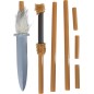 Platos azul up 23 cm 6 unds plastico alta calida