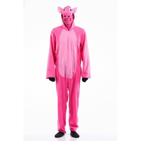 Disfraz cerdito rosa para hombre talla m/l papa pig