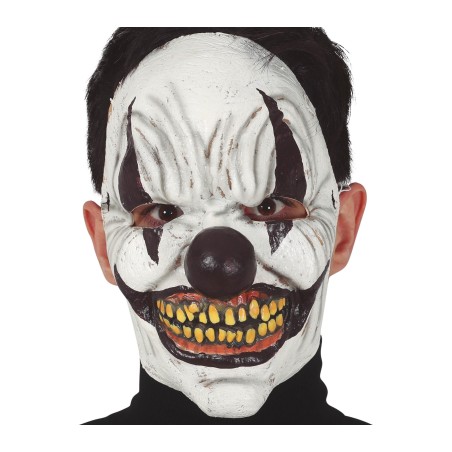 Mascara payaso halloween media cara -El Informal Santander