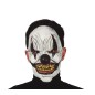 Mascara payaso halloween media cara