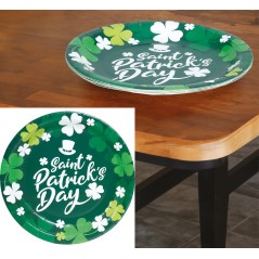 Platos San Patricio 6 uds 23 cm-Tus Disfraces Baratos