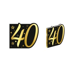 Libro firmas 40 cumpleaños 26 paginas-El Informal Santander