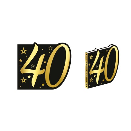 Libro firmas 40 cumpleaños 26 paginas-El Informal Santander