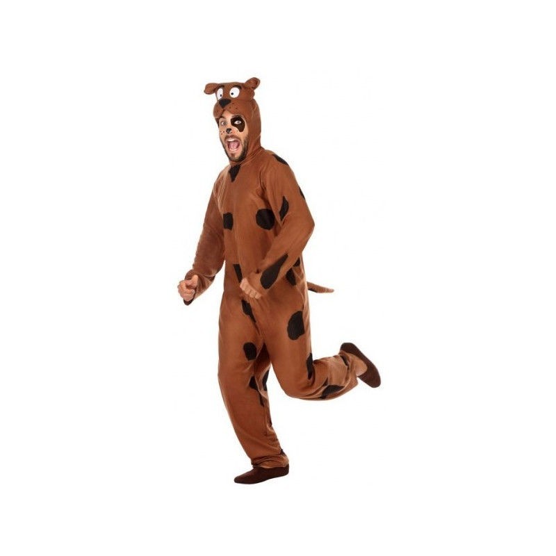 Disfraz perro marron sabueso talla ML hombre scooby