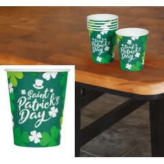 Vasos San Patricio 6 uds-Tus Disfraces Baratos