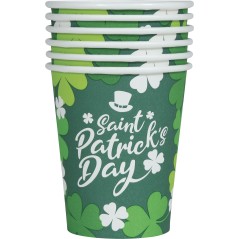Vasos San Patricio 6 uds-Tus Disfraces Baratos