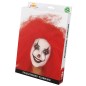 Peluca payaso roja cardada