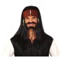 Peluca pirata Jack Sparrow pirata del caribe