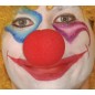 Nariz payaso espuma roja barata