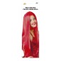 Peluca lisa.roja