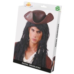 Peluca rasta negra-El Informal Santander