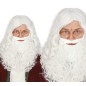 Peluca con barba Papa Noel extra para adulto