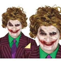 Peluca payaso sonrisa similar al Joker-El Informal Santander