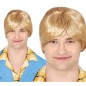 Peluca macho man rubia