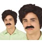 Peluca Pablo escobar narcotraficante colombiano