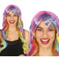Guante corto negro con raya payaso