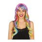 Guante corto negro con raya payaso