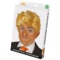 Peluca rubia con flequillo Donald presidente