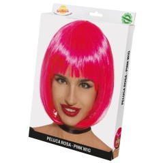 Peluca melena rosa superstar-El Informal Santander
