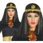 Peluca egipcia cleopatra con diadema