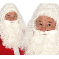 Peluca papa noel blanca rey mago melchor-El Informal Santander