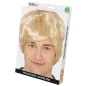 Peluca rubia para hombre guaperas
