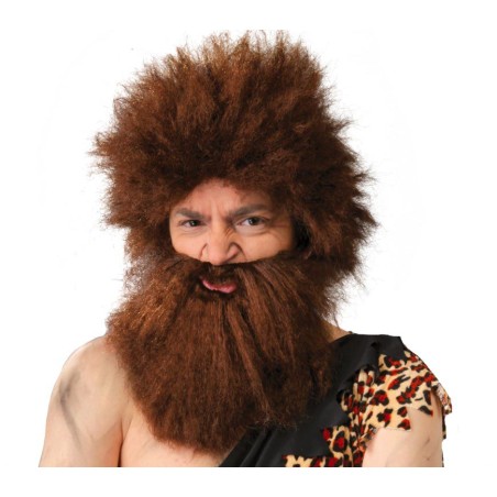 Peluca cavernicola marron lmfao loco