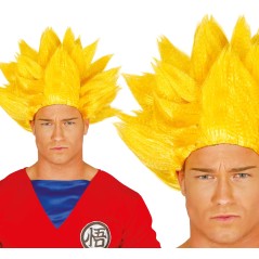 Peluca goku superguerrero amarilla malo -El Informal