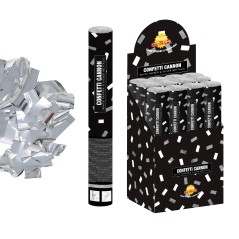 Cañon de confetti blanco 50 cm ibicenco-El Informal Santander