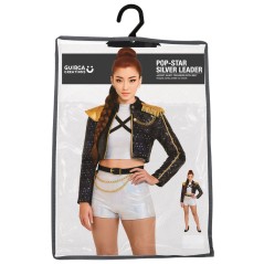 Disfraz guerrera K-pop vestido blanco talla 14-16 años