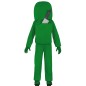 Disfraz Astronauta Among Us verde para niño